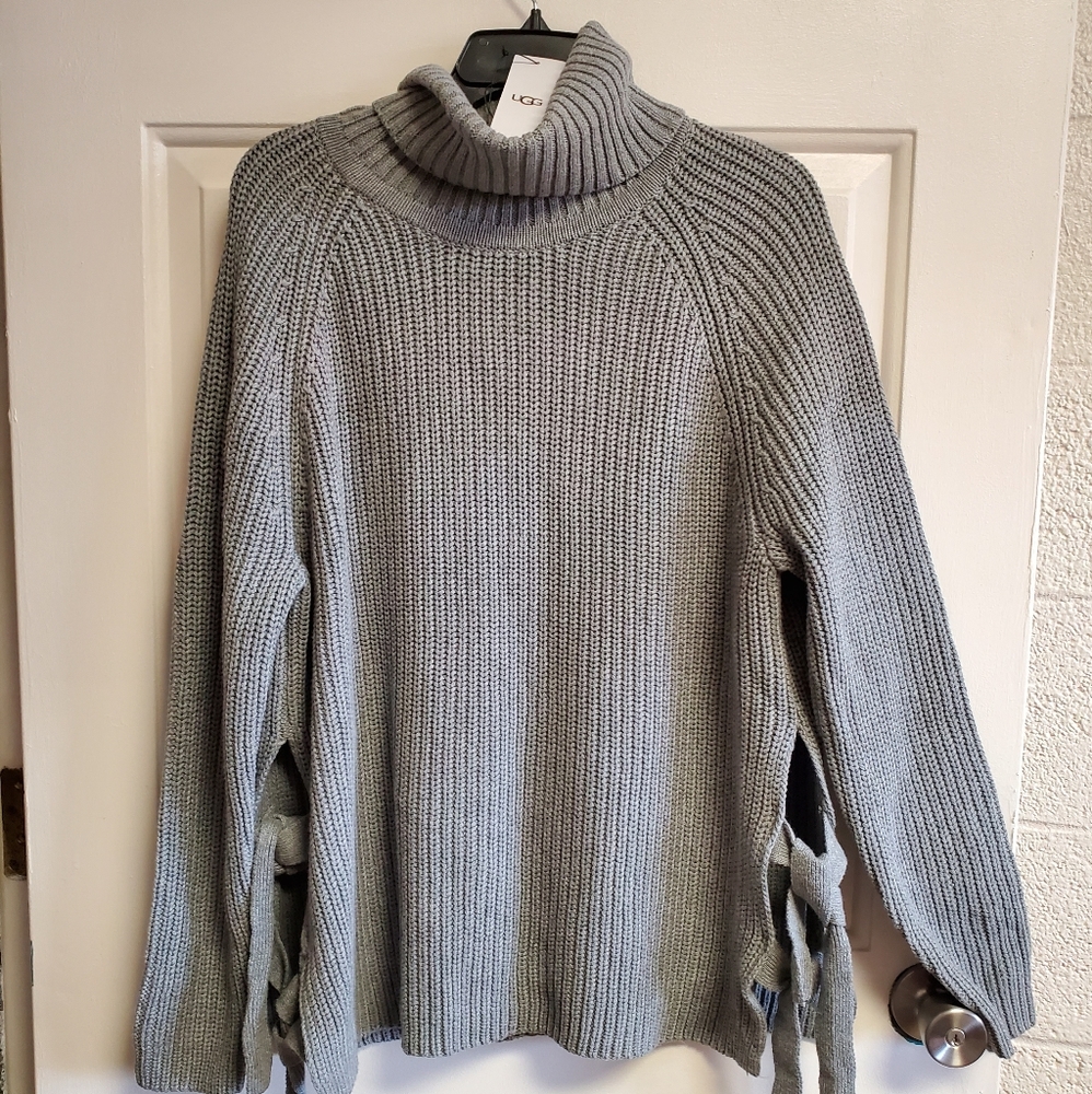 UGG Ceanne Bow sweater gray color Medium size